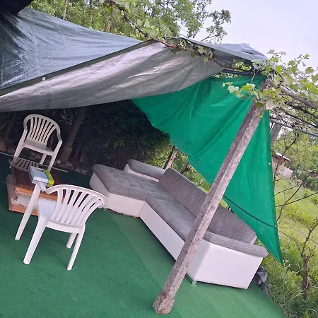 Land For Your Tent Next To A River With A Garden Shack Get Two Bicycles And Two Water Floats Use The Pinpoint Location Not The Address To Get Here Bathroom Is A Bit Different So Check Youtube Video Riverrundusko Open Showers In A Nearby Camp Kemp *