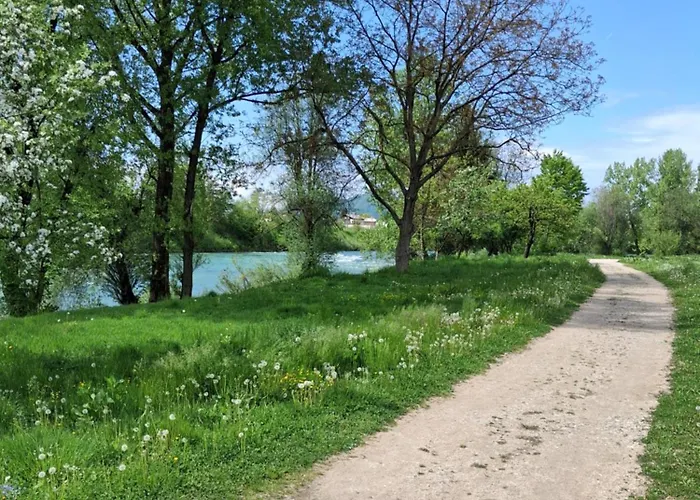 Land For Your Tent Next To A River With A Garden Shack Get Two Bicycles And Two Water Floats Use The Pinpoint Location Not The Address To Get Here Bathroom Is A Bit Different So Check Youtube Video Riverrundusko Open Showers In A Nearby Camp Kemp Lublaň