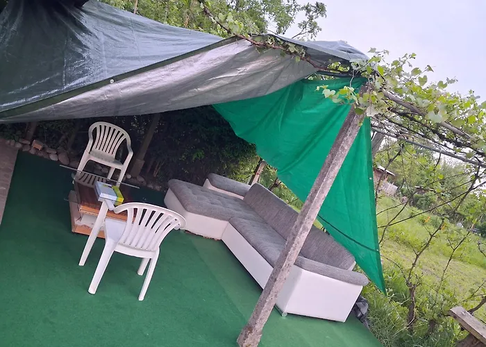 Land For Your Tent Next To A River With A Garden Shack Get Two Bicycles For Amazing Views And Two Water Floats For A River Run Use The Location Not The Address To Get Here Bathroom Is A Bit Different So Check Youtube Video Riverrundusko Kemp *